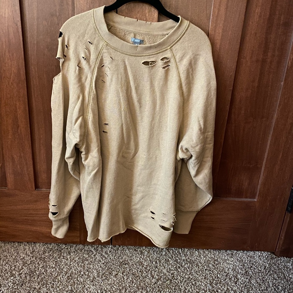Aerie Distressed Sweatshirt Size XS